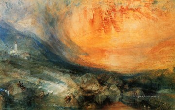 Joseph Mallord William Turner Painting - Goldau Romantic Turner